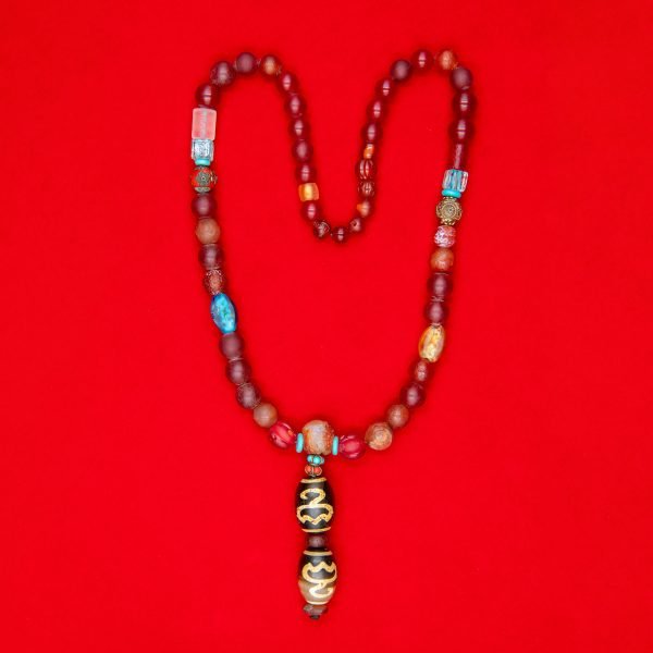 Very Rare Ancient Dzi-Taklok Beads (500 BC – 100 AD, Tibetan Culture)