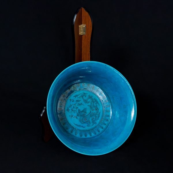 Ming Chenghua Peacock Blue Bowl
