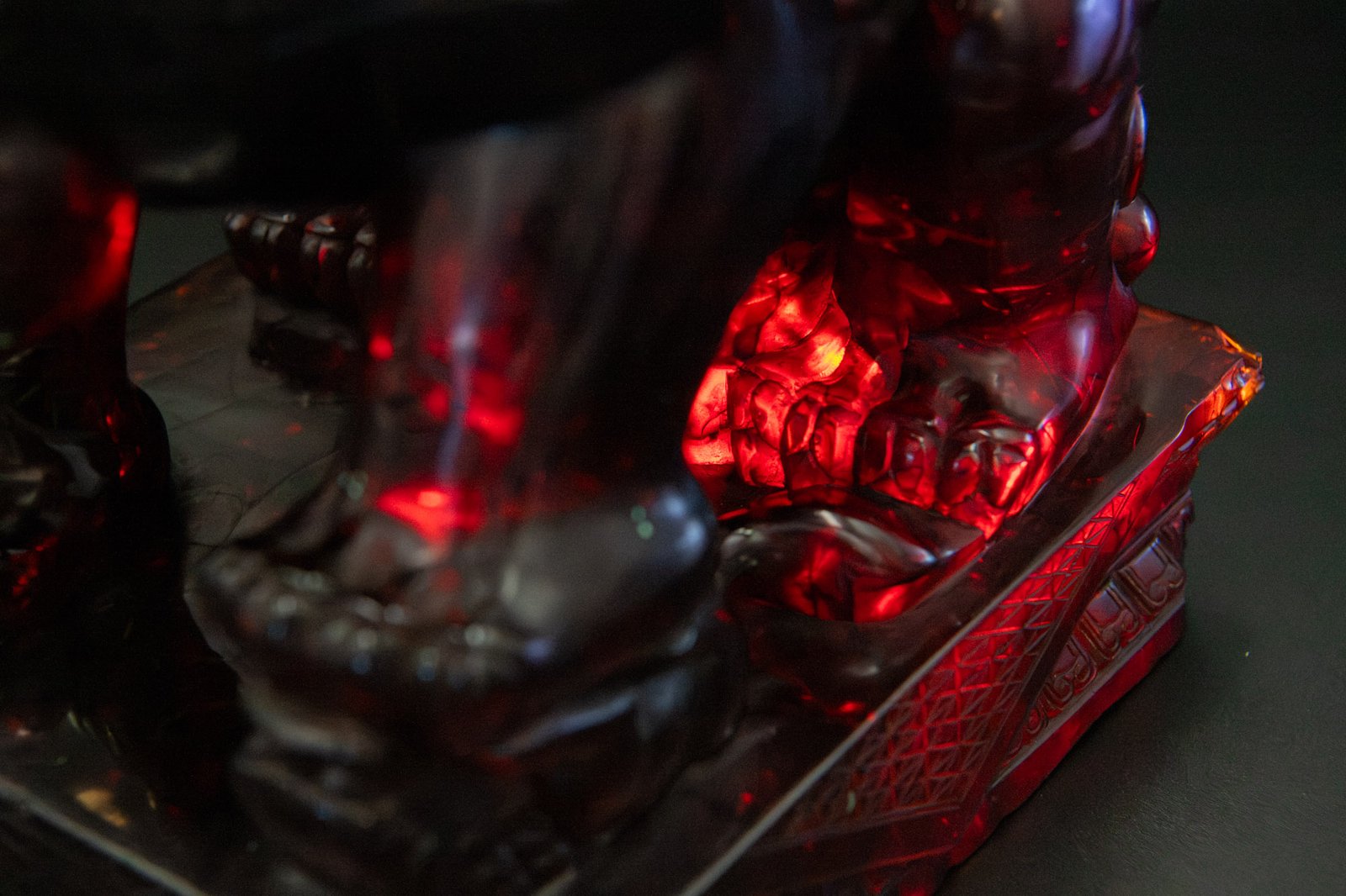 Guardian Lion (Foo Dog) Seal Qing Dynasty (1644–1912) Blood Amber - Image 2