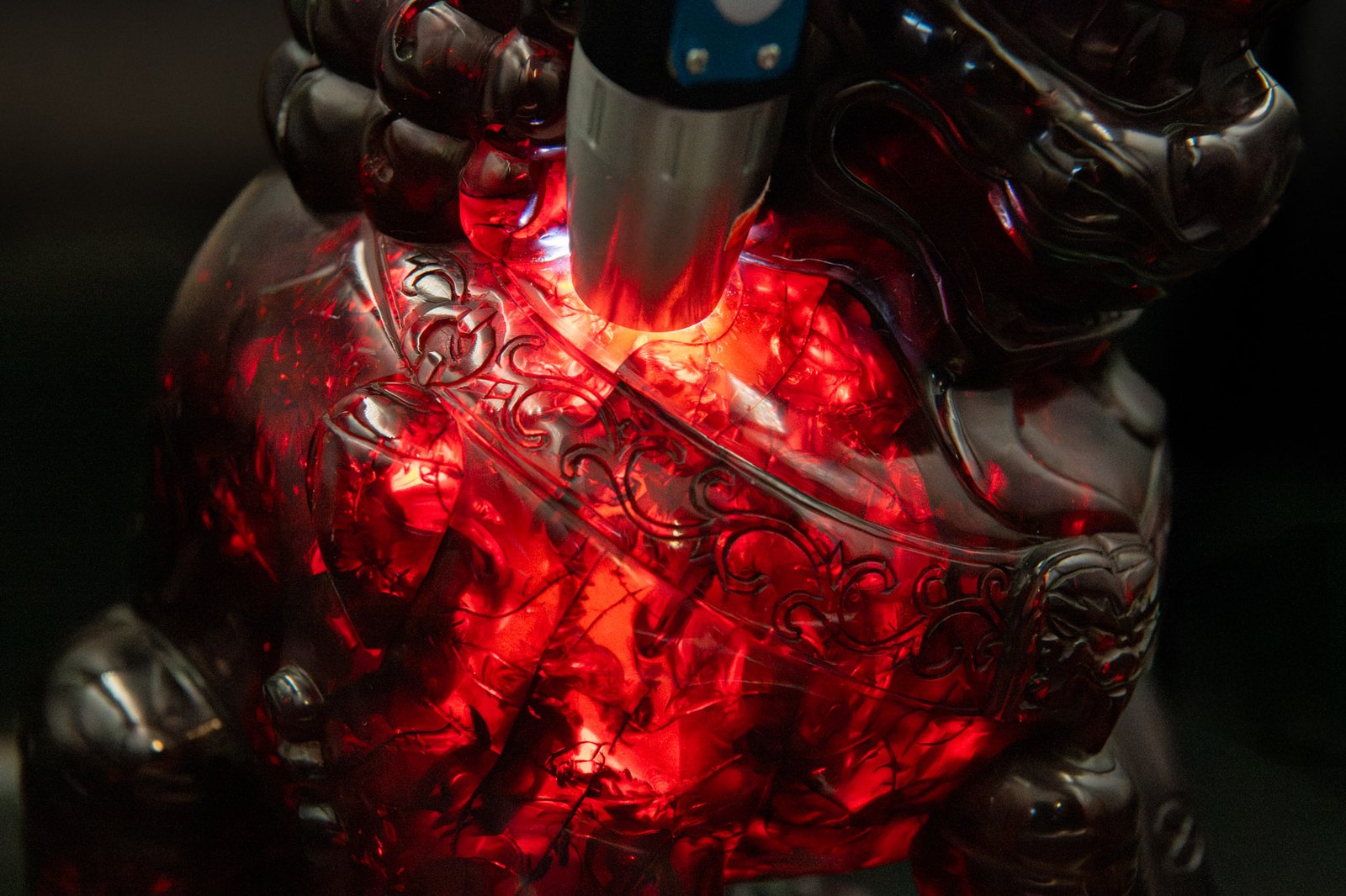 Guardian Lion (Foo Dog) Seal Qing Dynasty (1644–1912) Blood Amber - Image 8