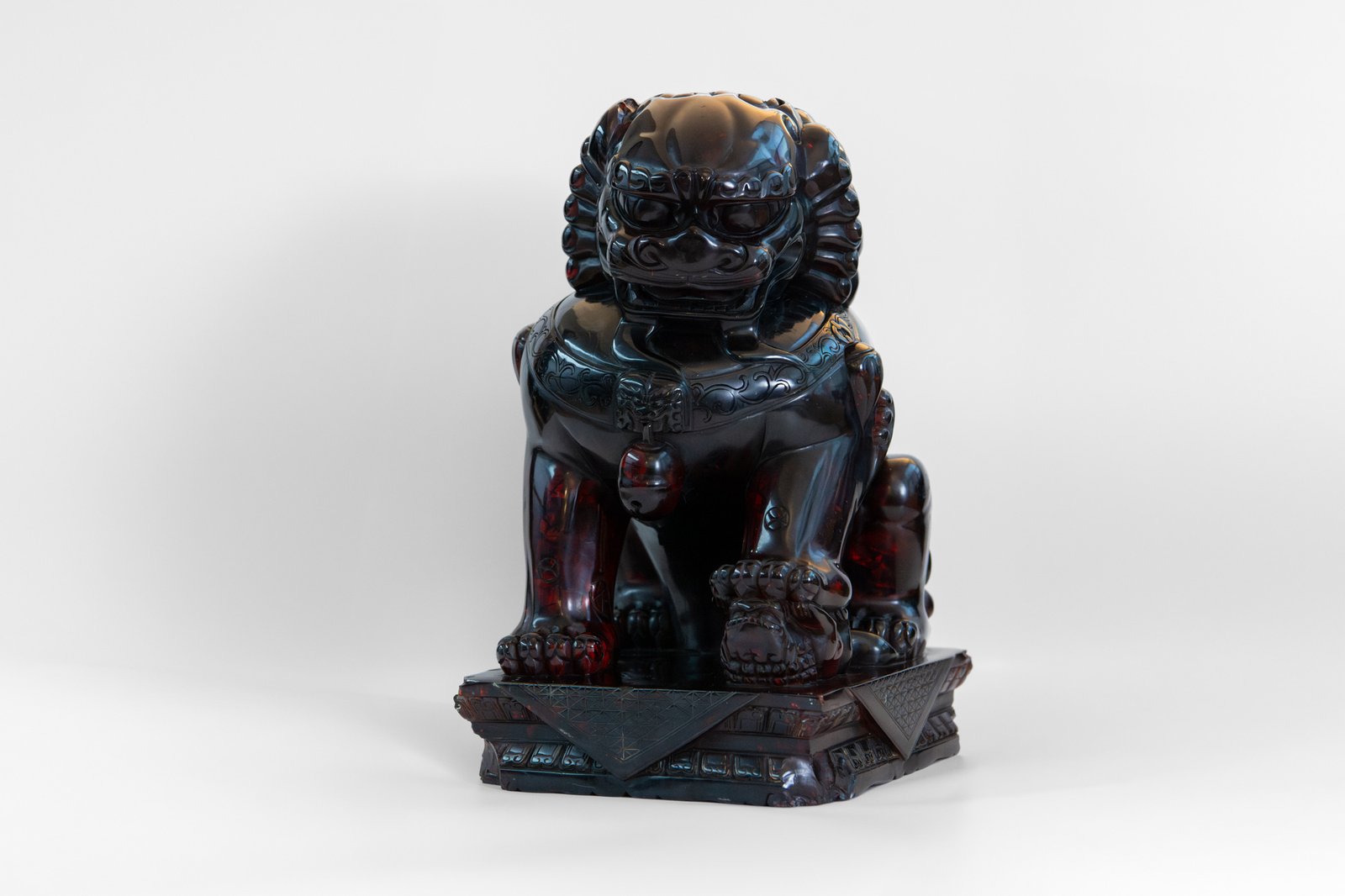 Guardian Lion (Foo Dog) Seal Qing Dynasty (1644–1912) Blood Amber - Image 9