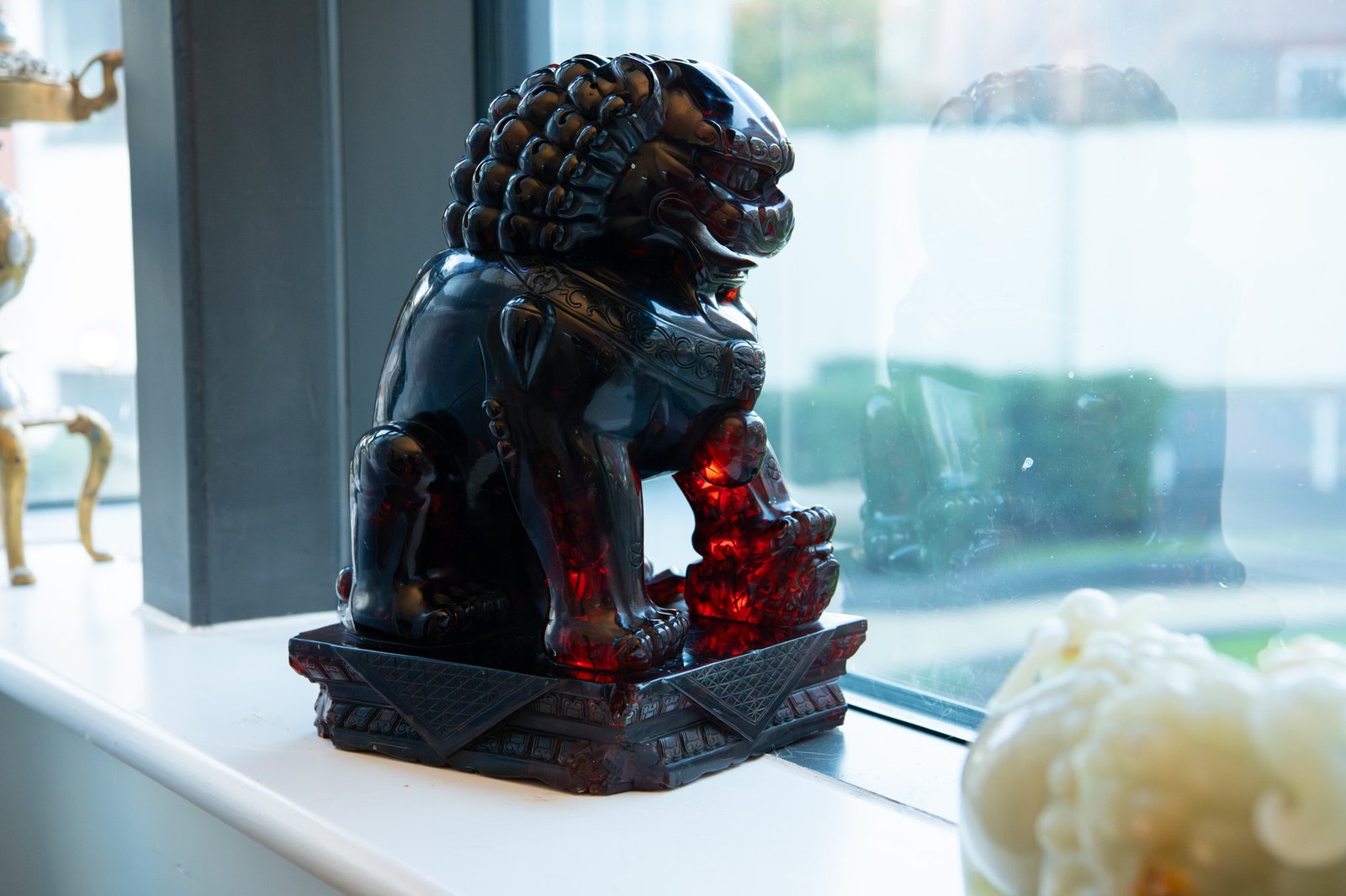 Guardian Lion (Foo Dog) Seal Qing Dynasty (1644–1912) Blood Amber - Image 10