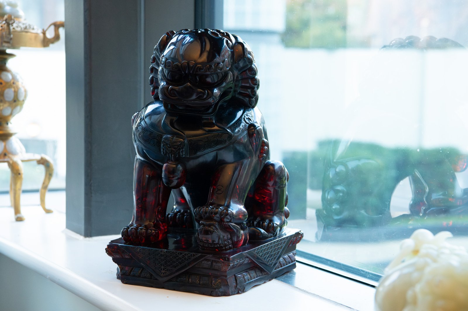 Guardian Lion (Foo Dog) Seal Qing Dynasty (1644–1912) Blood Amber - Image 11