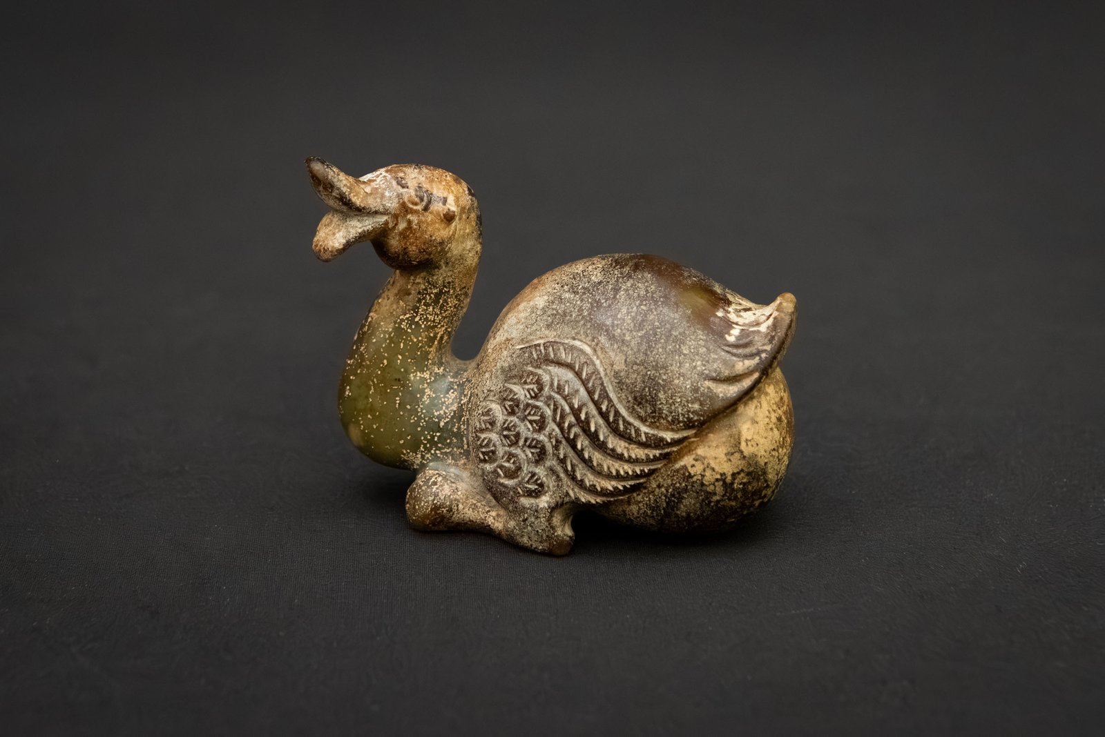 Shang Dynasty Jade Duck China, ca. 1600–1046 BCE