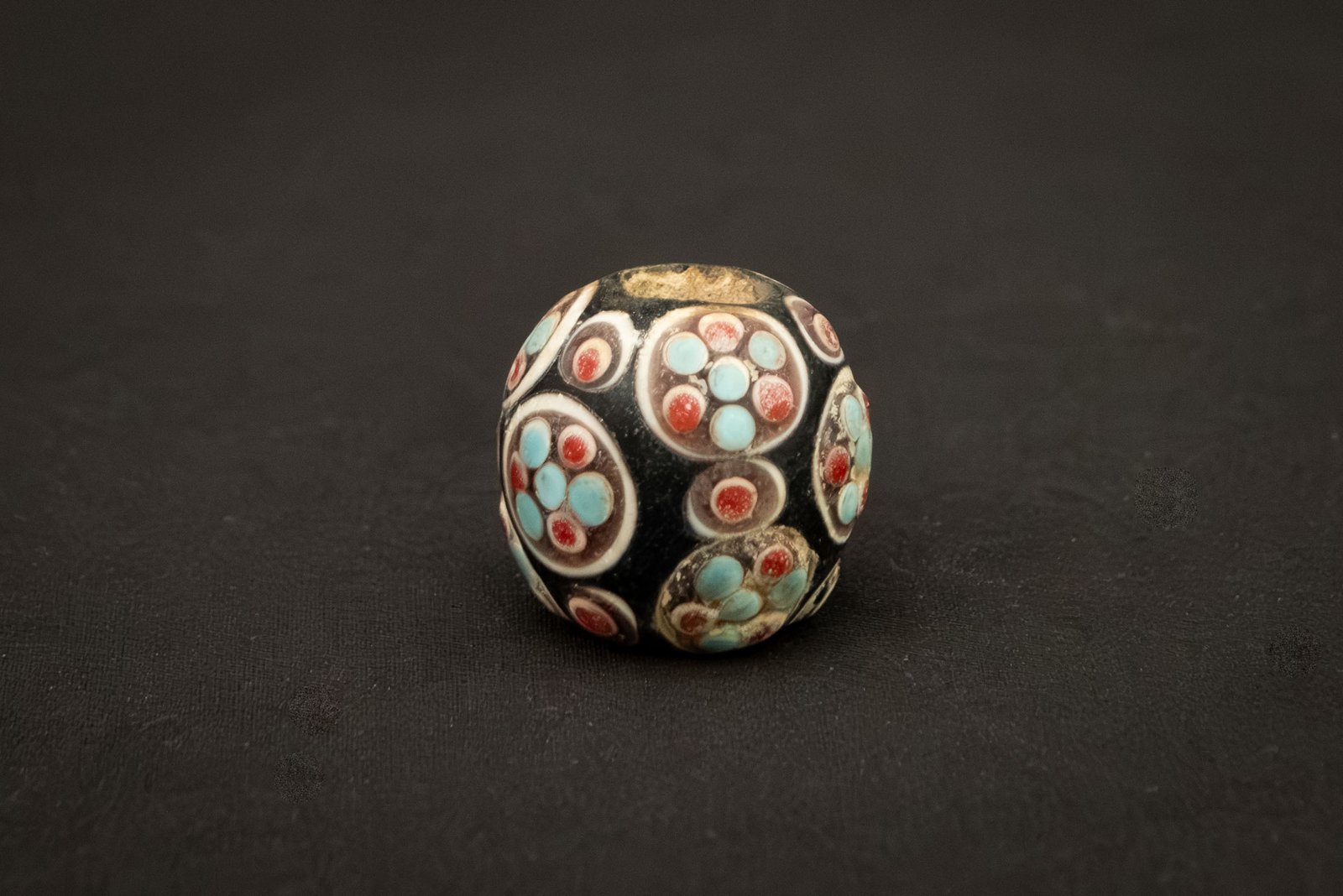 Warring States Period Dragonfly Glass Bead China, 475–221 BCE