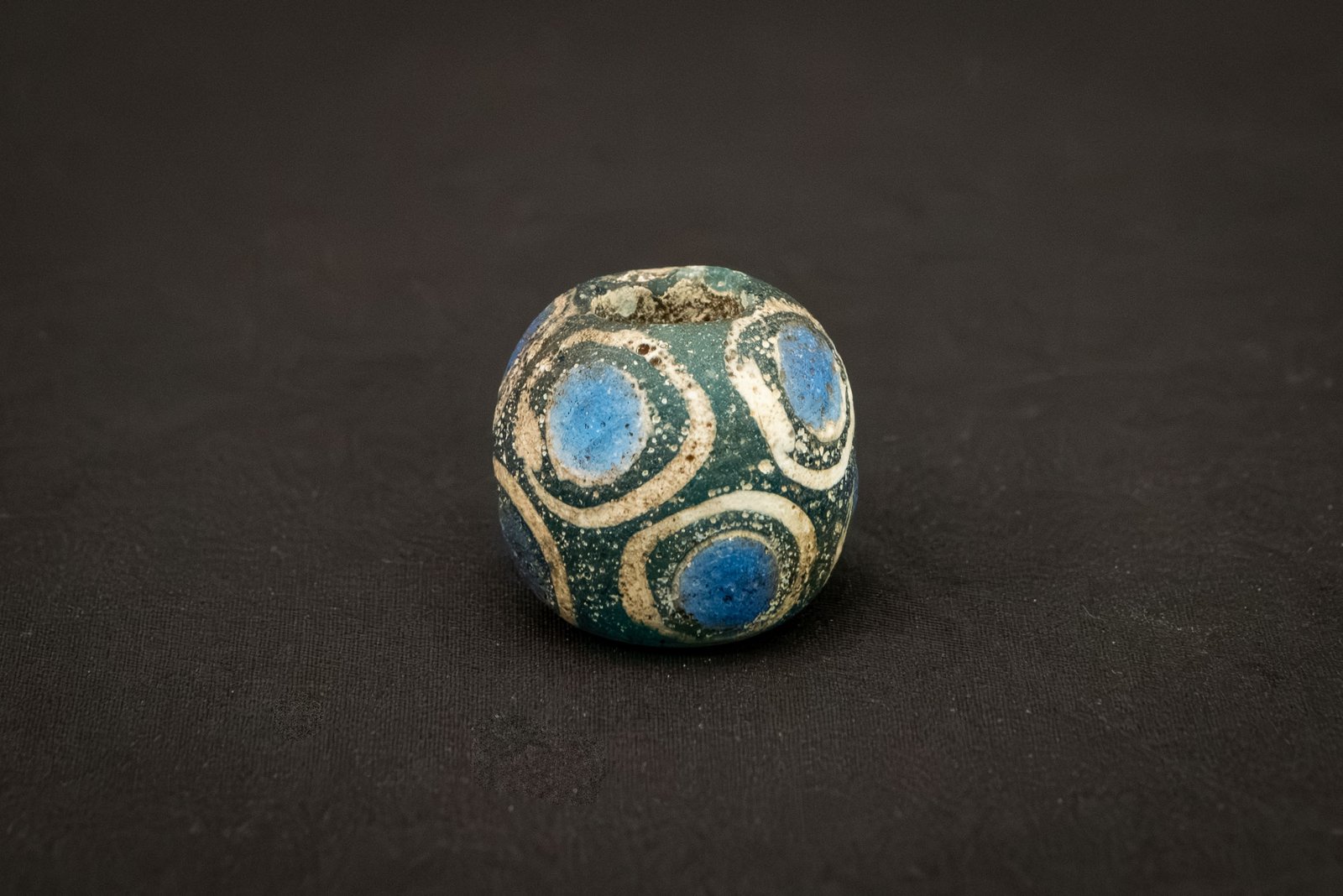 Dragonfly Eye Glass Bead Warring States Period, 475–221 BCE