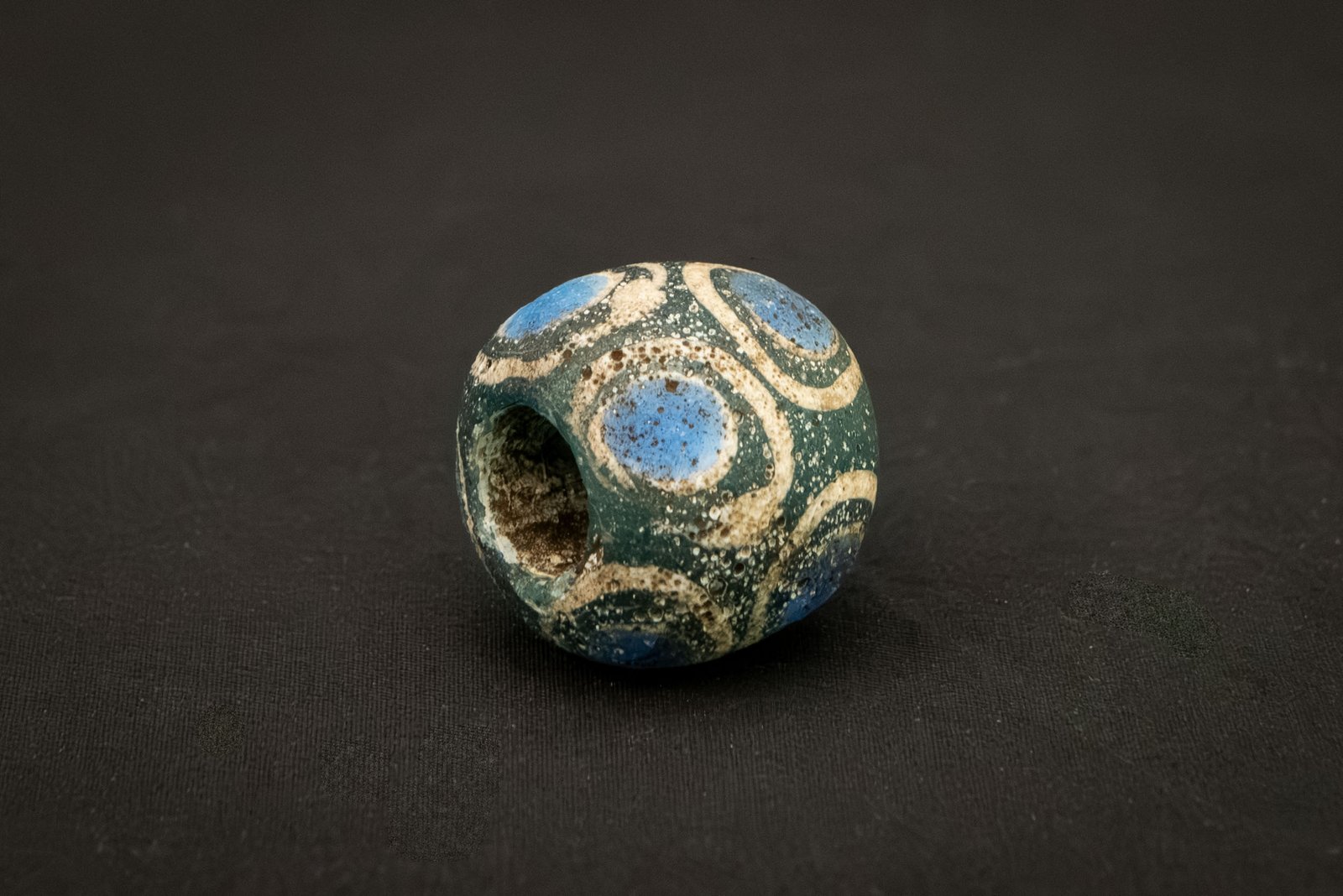 Dragonfly Eye Glass Bead Warring States Period, 475–221 BCE - Image 3