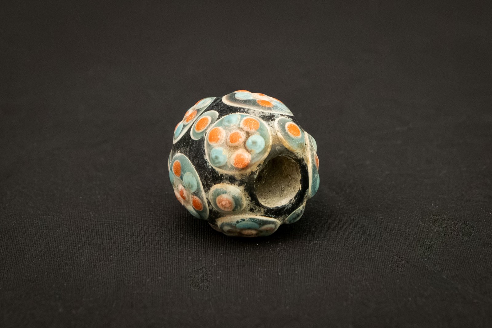 Warring States Period Dragonfly Eye Glass Bead - Image 3