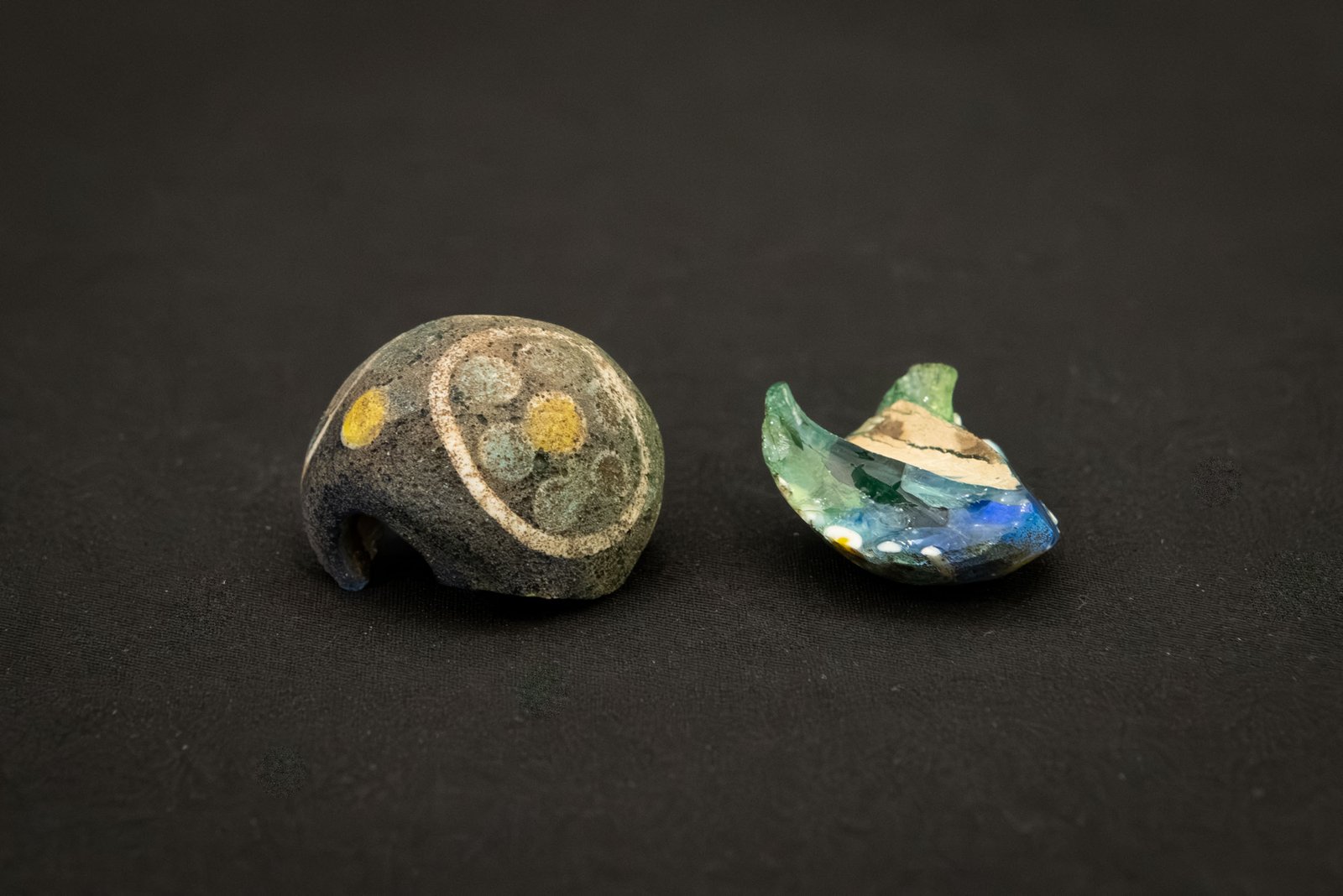Group of Dragonfly Eye Glass Beads Warring States Period, China, ca. 475–221 BCE - Image 4